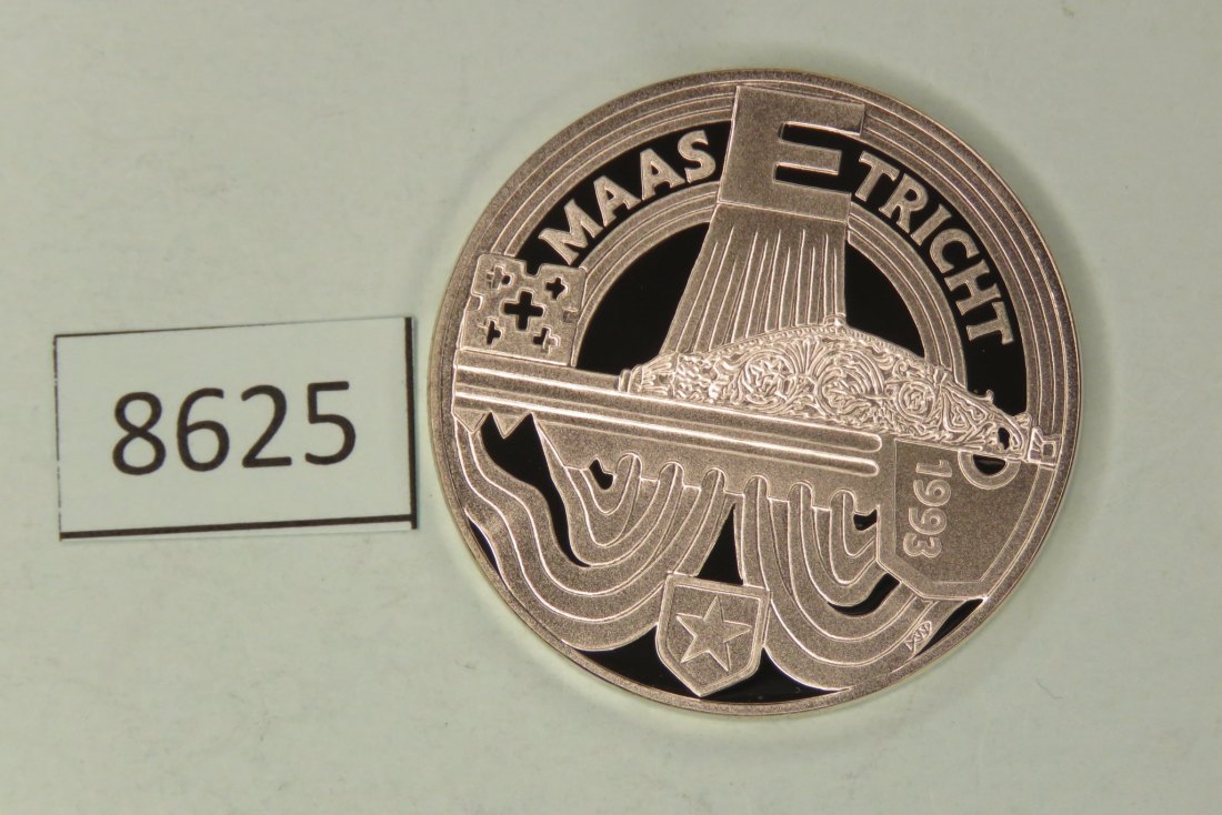  8625 Niederlande 1993 - 25 ECU - Maastricht - 25 g Silber 0.925   