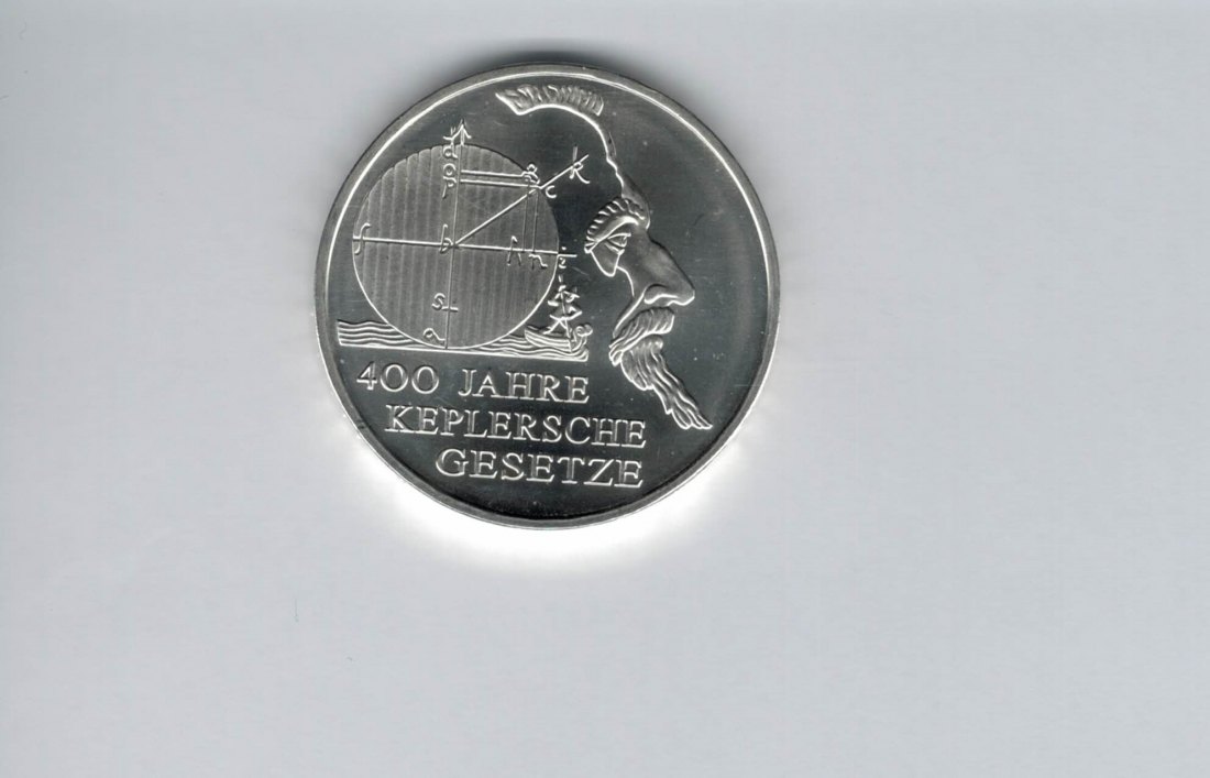  10 Euro 2009 F Keplersche Gesetze silber 925/18g Deutschland Spittalgold9800 (1975/2   