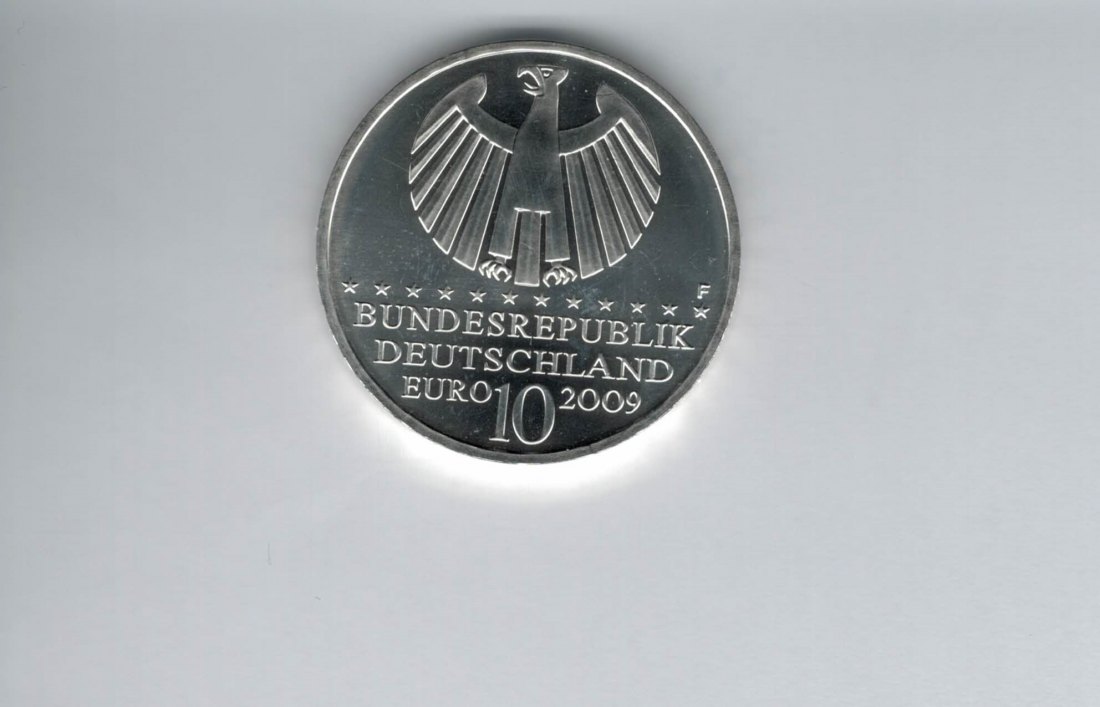  10 Euro 2009 F Keplersche Gesetze silber 925/18g Deutschland Spittalgold9800 (1975/2   