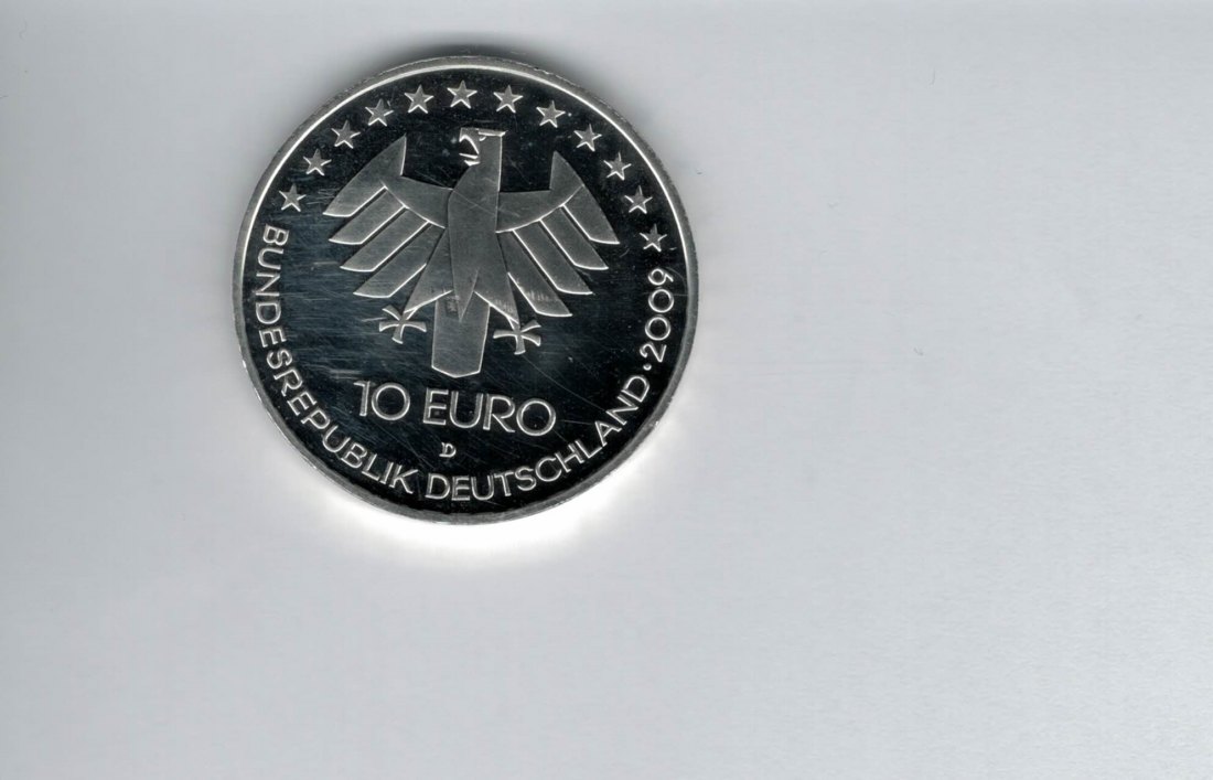  10 Euro 2009 D Luftfahrtausstellung silber 925/18g Deutschland Spittalgold9800 (1975/5   