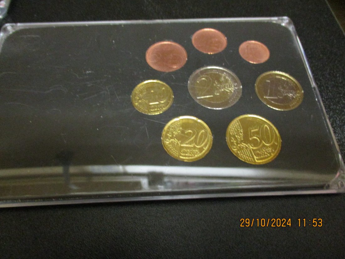  Lettland Krusmünzensatz Euro Coin Set   