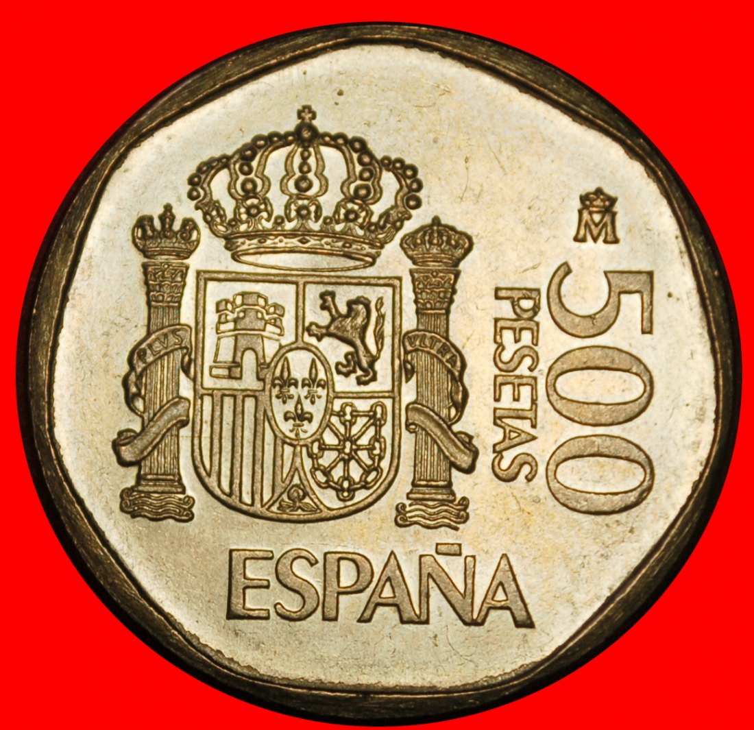  Ⰶ ERSTE AUSGABE (1987-1990): SPANIEN★ 500 PESETA 1987! JUAN CARLOS I. (1975-2014) STG★OHNE VORBEHALT   