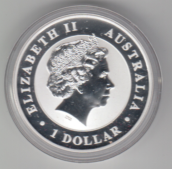  Australien, 1 Dollar 2012, Koala, 1 unze oz Silber, 31,1 Gramm Feinsilber   