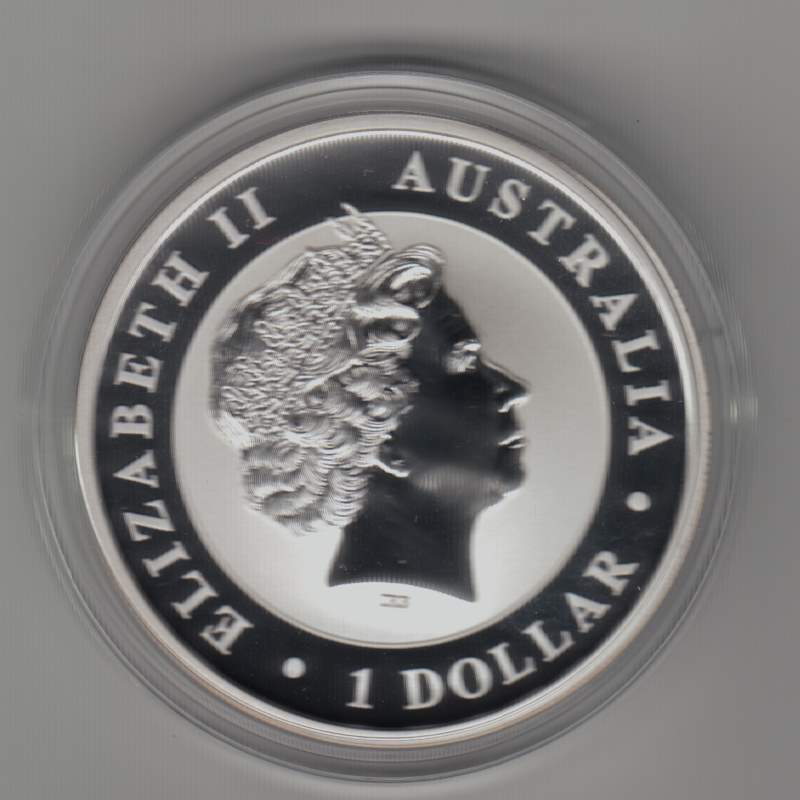  Australien, 1 Dollar 2015, Koala, 1 unze oz Silber, 31,1 Gramm Feinsilber   