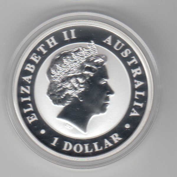  Australien, 1 Dollar 2017, Koala, 1 unze oz Silber, 31,1 Gramm Feinsilber   