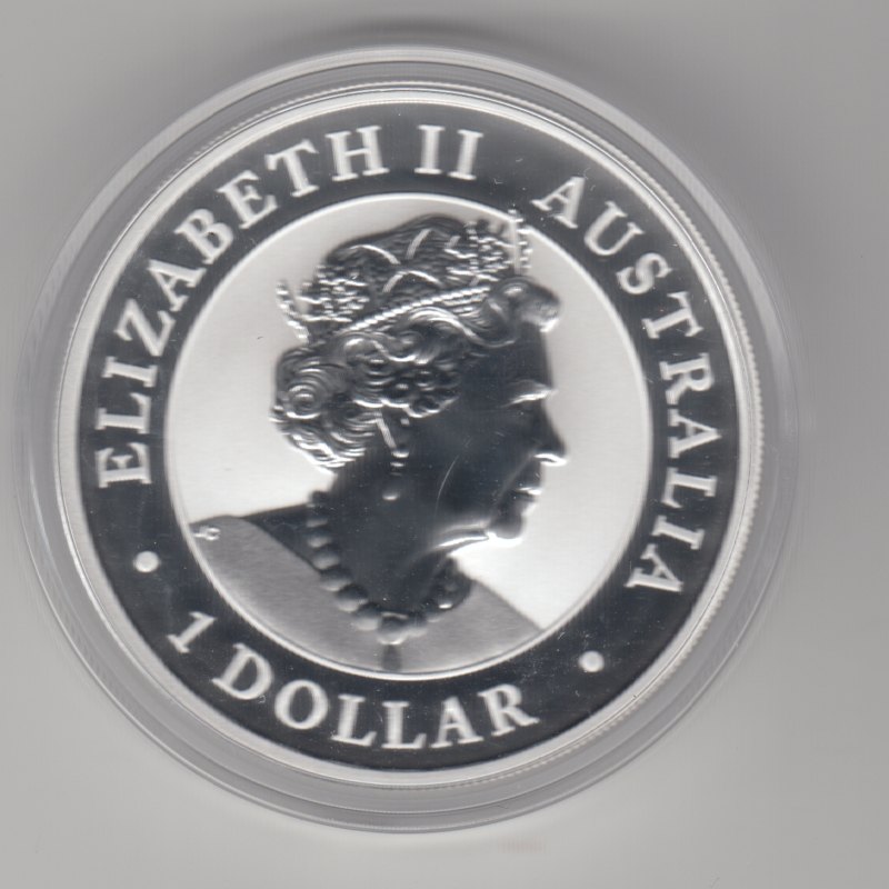  Australien, 1 Dollar 2019, Koala, 1 unze oz Silber, 31,1 Gramm Feinsilber   