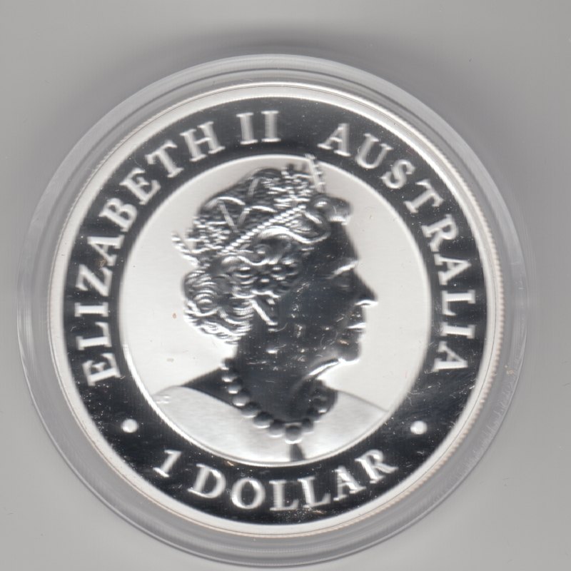  Australien, 1 Dollar 2021, Koala, 1 unze oz Silber, 31,1 Gramm Feinsilber   