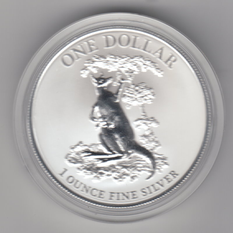  Australien, 1 Dollar 2015, Känguru, 1 unze oz Silber, 31,1 Gramm Feinsilber   