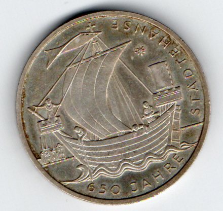  10 Euro Deutschland 2006 F(650 Jahre Hanse)   