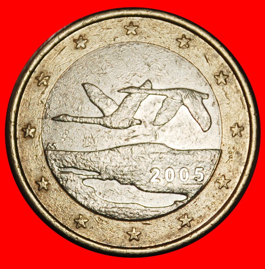  Ⰶ PHALLISCHE TYP (1999-2006): FINNLAND ★ 1 EURO 2005!★FEHLER★OHNE VORBEHALT!   