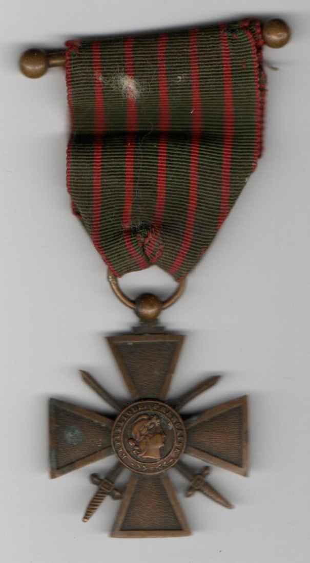  Französisches Croix de la Guerre 1914-1915   