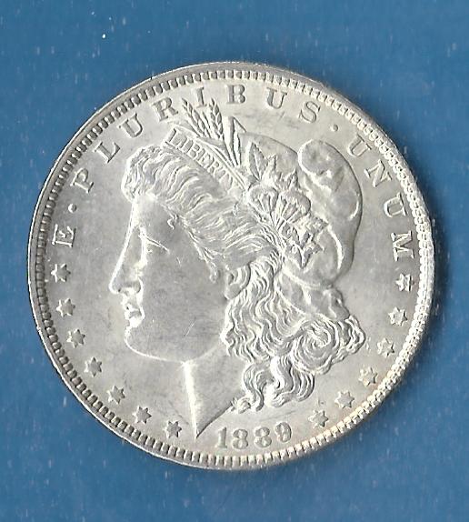  USA Morgan Dollar 1889 vz Muenzen Studio Münzenankauf Koblenz Frank Maurer AG148   