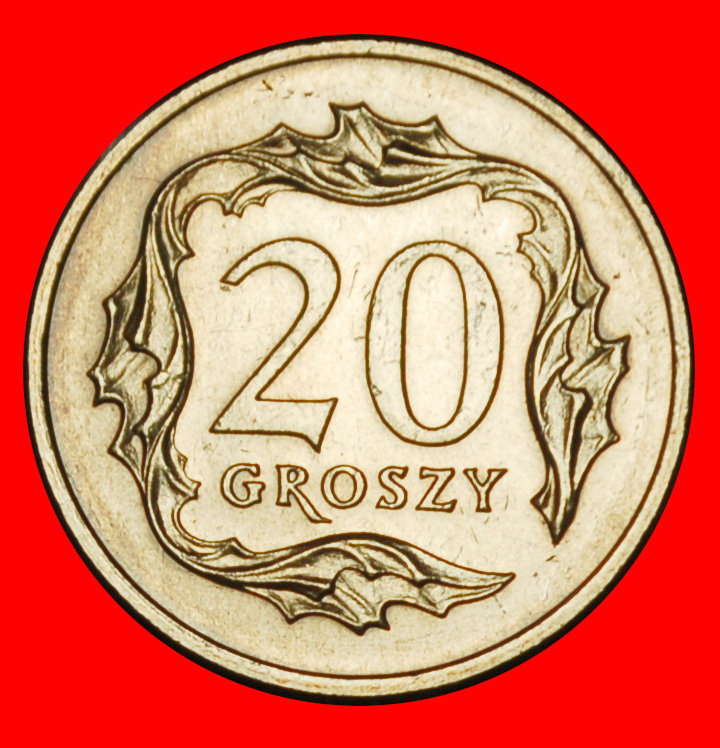  Ⰶ PRIVATE MINT (1990-2016): POLAND ★ 20 GROSZES 1990! UNC MINT LUSTRE!★LOW START ★ NO RESERVE!   