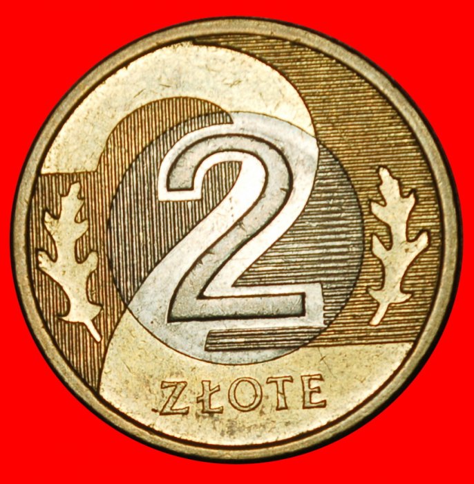  Ⰶ PRIVATE MINT (1994-2024): POLAND ★ 2 ZLOTYS 2009! BI-METALLIC! MINT LUSTRE★LOW START ★ NO RESERVE!   