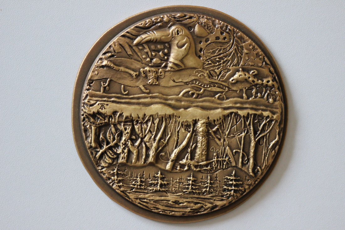  Medaille JAHR DES WALDES – L'ANNEE DE LA FORET   