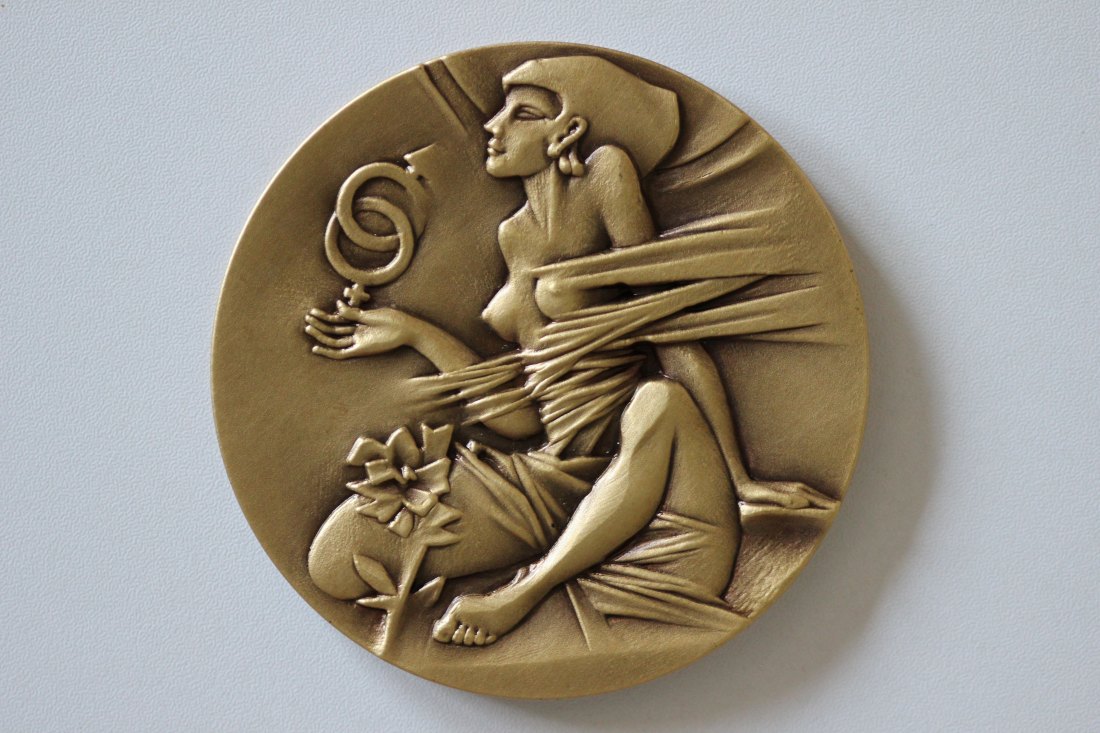  Medaille GLEICHHEIT MANN-FRAU EGALITE HOMME-FEMME   