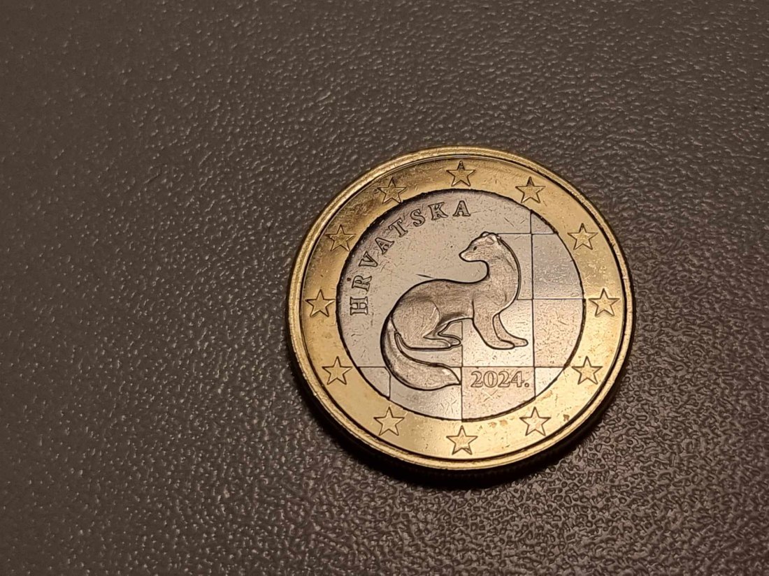  Kroatien 1 Euro 2024 STG   