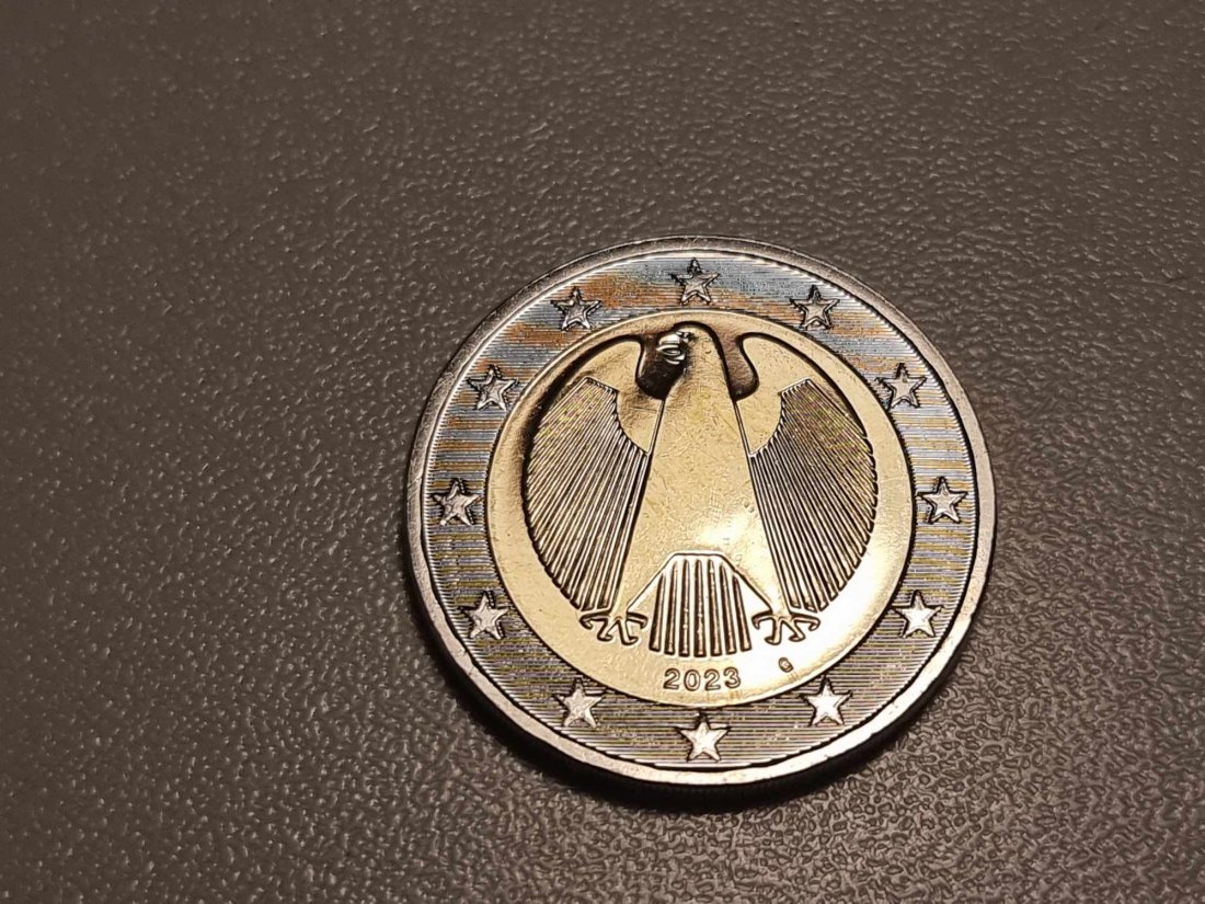  Deutschland 2 Euro 2023 G STG   