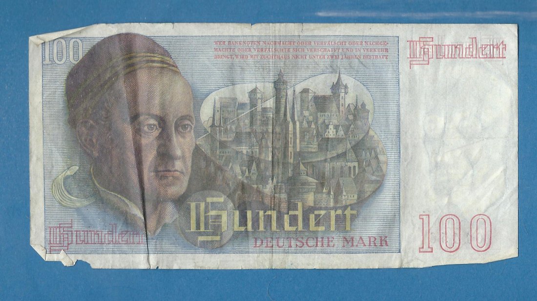  100 MARK Bank deutscher Länder Serie 1948 R35 Münzenankauf Koblenz Frank Maurer AG193   