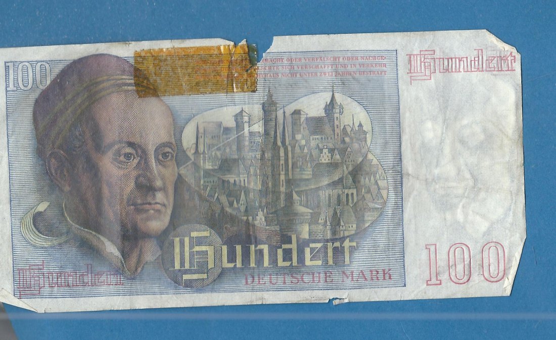  100 MARK Bank deutscher Länder Serie 1948 U.43 Münzenankauf Koblenz Frank Maurer AG197   