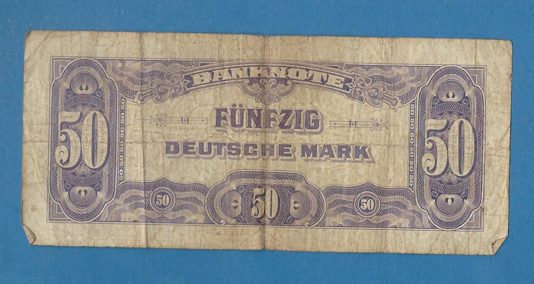  50 MARK Bank deutscher Länder Serie 1948  Münzenankauf Koblenz Frank Maurer AG202   