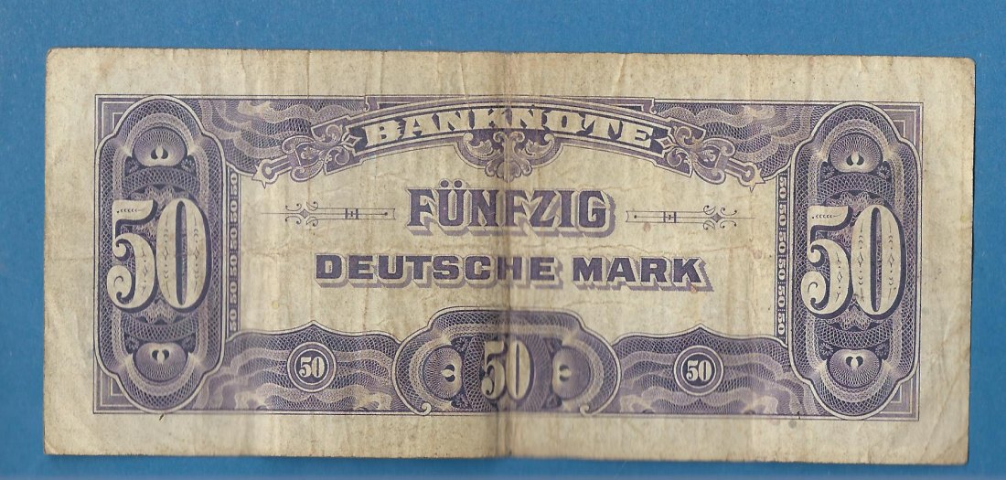  50 MARK Bank deutscher Länder Serie 1948  Münzenankauf Koblenz Frank Maurer AG205   