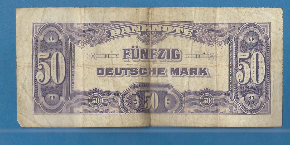  50 MARK Bank deutscher Länder Serie 1948  Münzenankauf Koblenz Frank Maurer AG206   