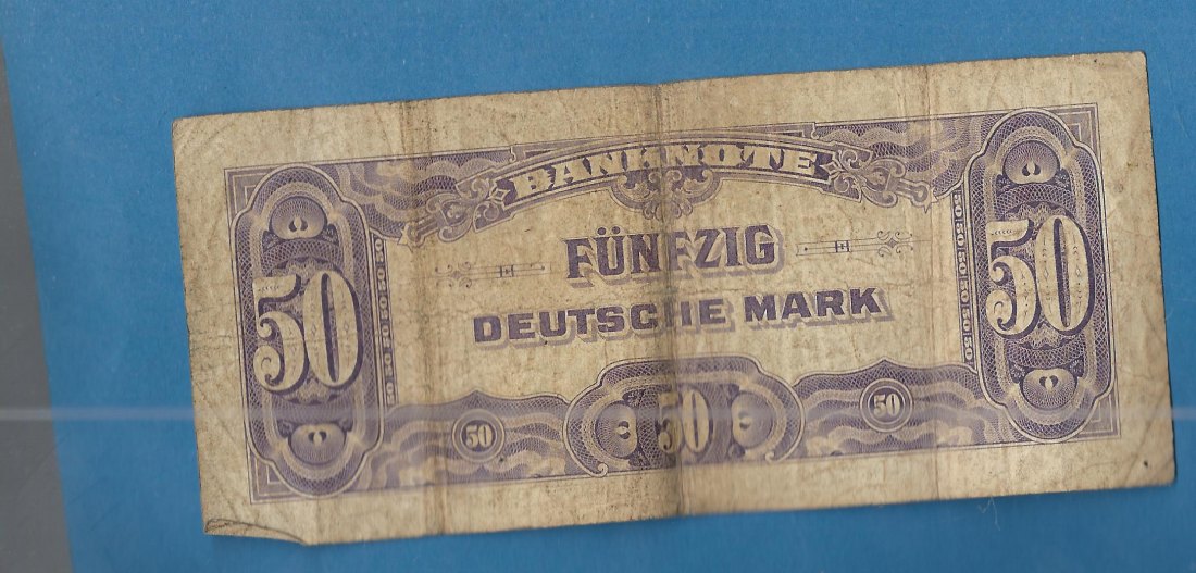  50 MARK Bank deutscher Länder Serie 1948 U35  Münzenankauf Koblenz Frank Maurer AG210   