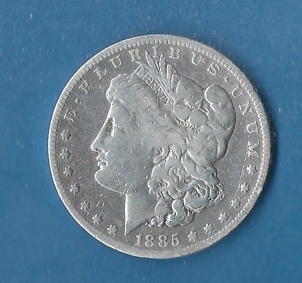  USA Morgan Dollar 1885 S Münzenankauf Koblenz Frank Maurer AG214   