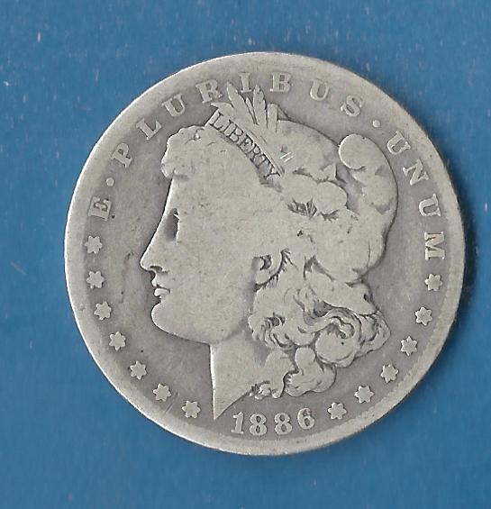  USA Morgan Dollar 1886 O Münzenankauf Koblenz Frank Maurer AG215   