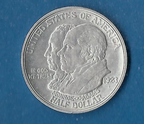  USA Half Dollar Monroe 1923 Münzenankauf Koblenz Frank Maurer AG224   