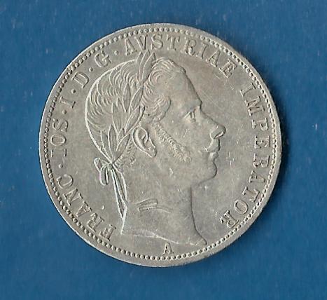  Österreich 1 Florin 1861 rare Münzenankauf Koblenz Frank Maurer AG228   