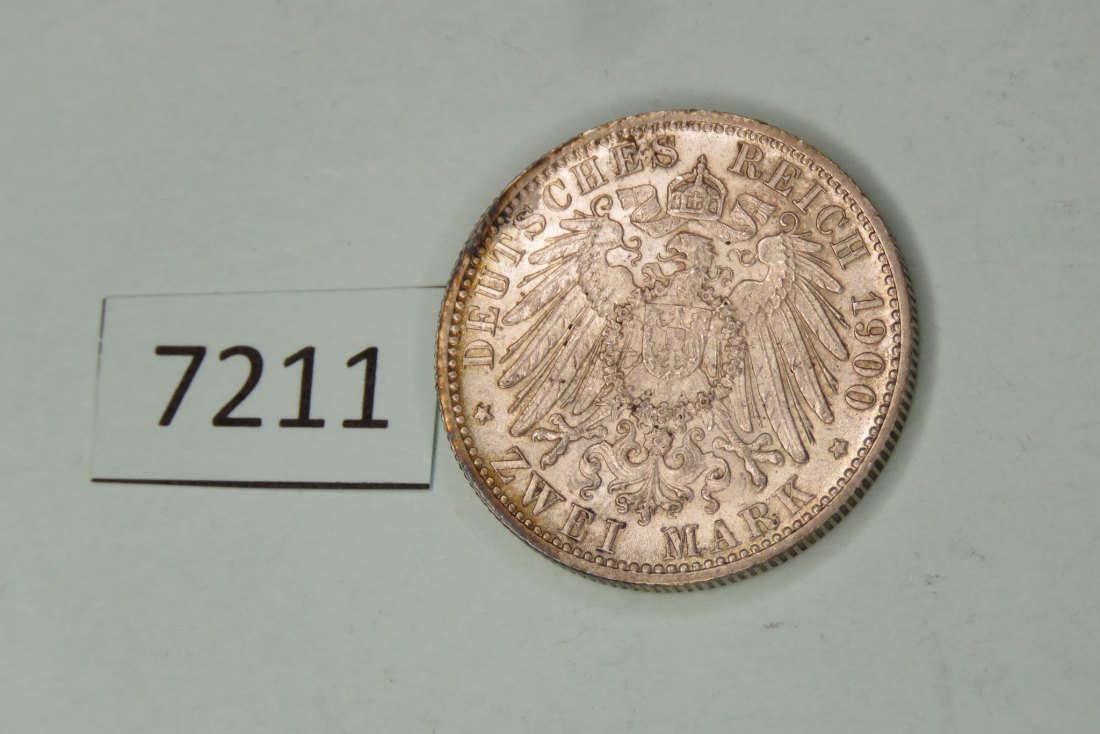  7211 Württemberg  1900 - 2 Mark   