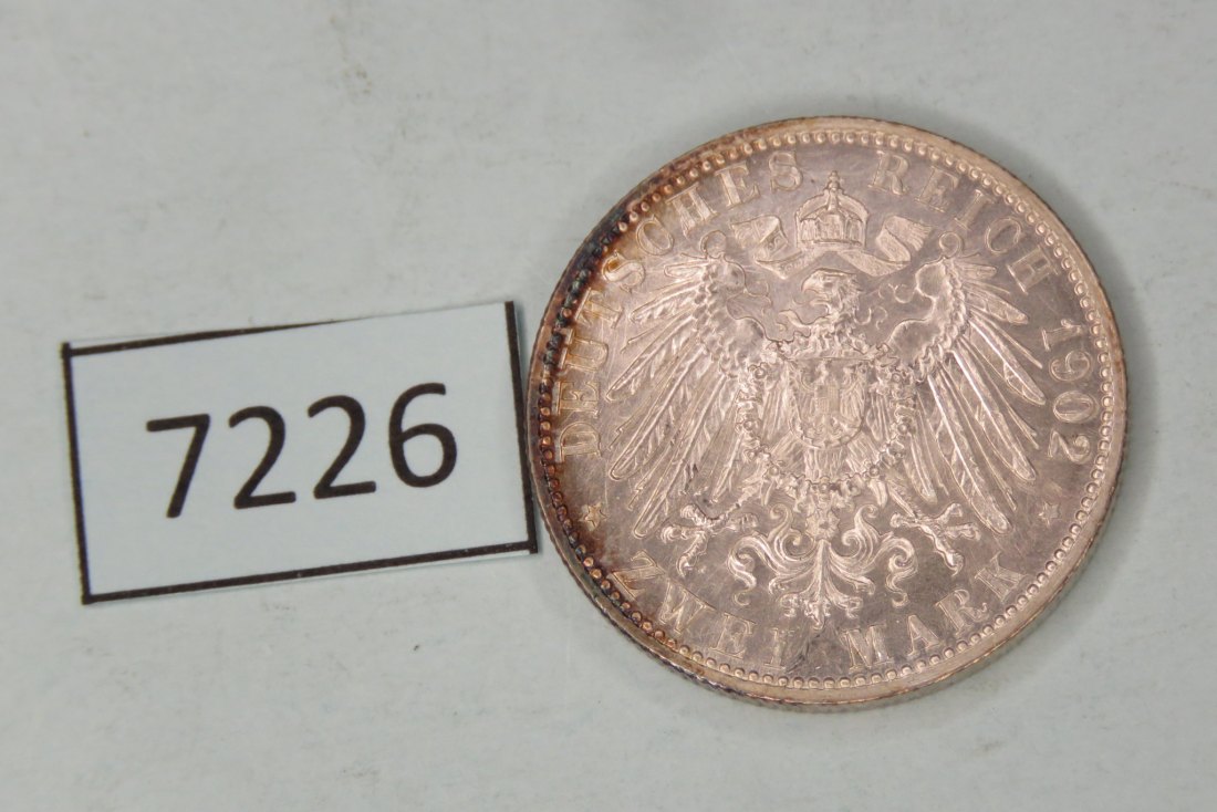  7226 Baden  1902 - 2 Mark   