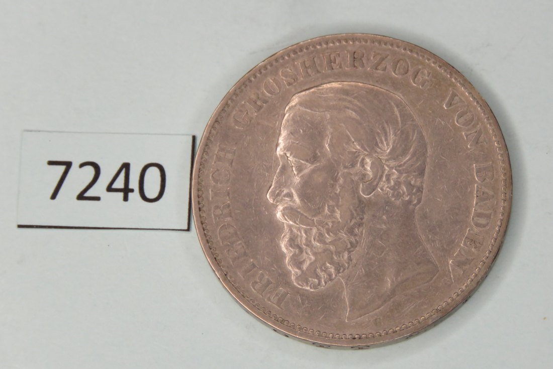  7240 Baden 1875 - 5 Mark   