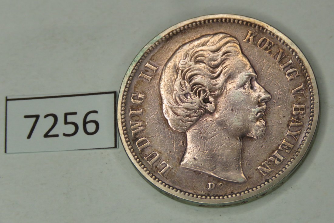  7256 Bayern 1874 - 5 Mark   