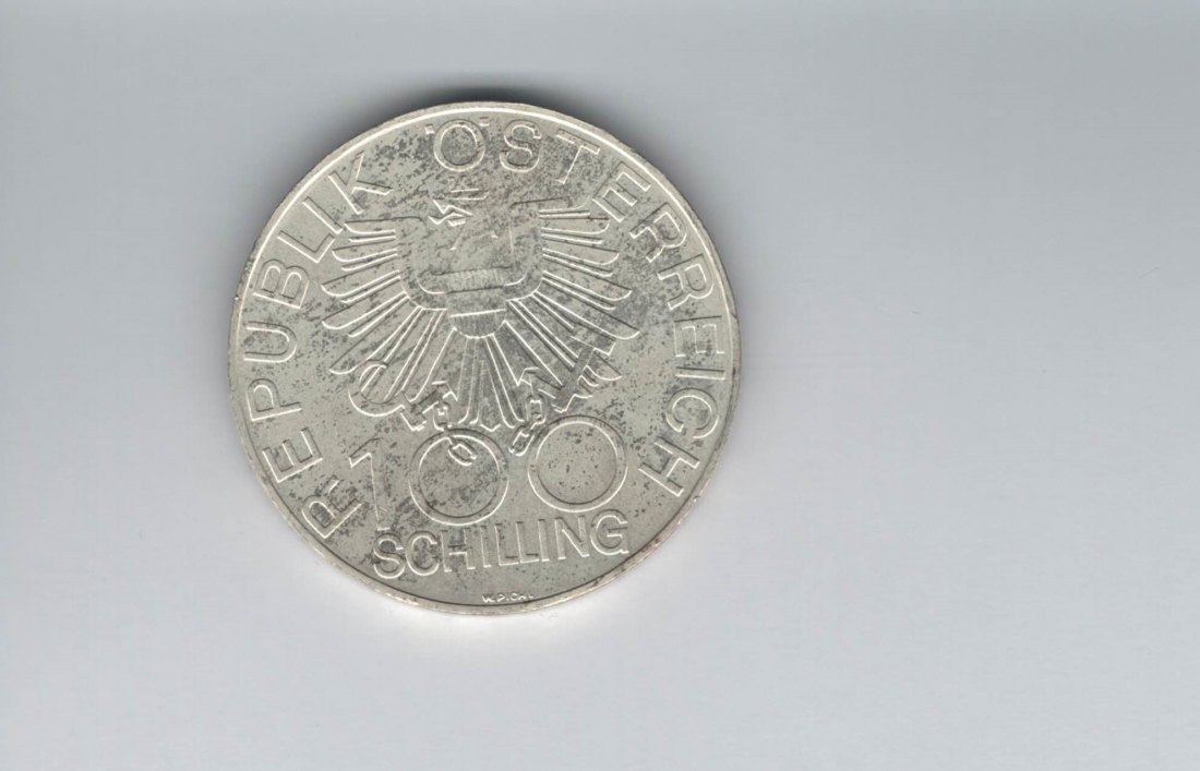  100 Schilling 1979 200 Jahre Innviertel bei Österreich silber Österreich 2.Rep (01914/22)   