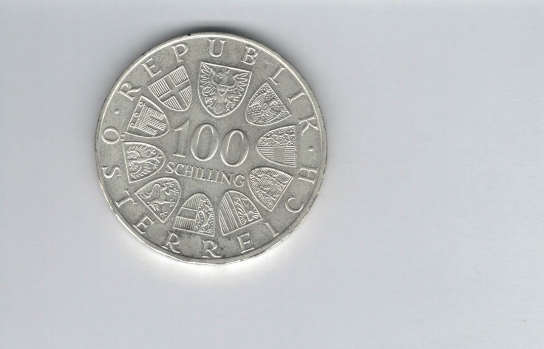  100 Schilling 1979 Festspiel Bregenz silber Österreich 2.Rep (01914/24)   