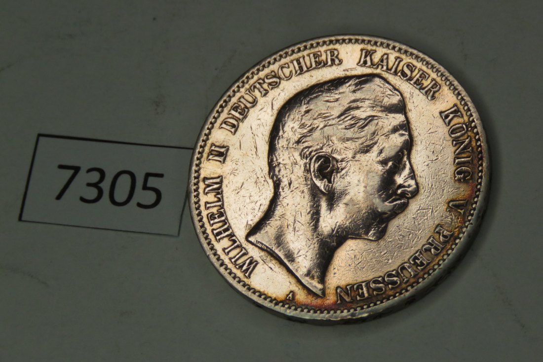  7305 Preussen - 1903 A - 5 Mark   