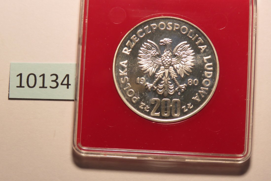  10134 Polen 1980 PROBA 200 zt - Kasimir I. Odnowiciel   