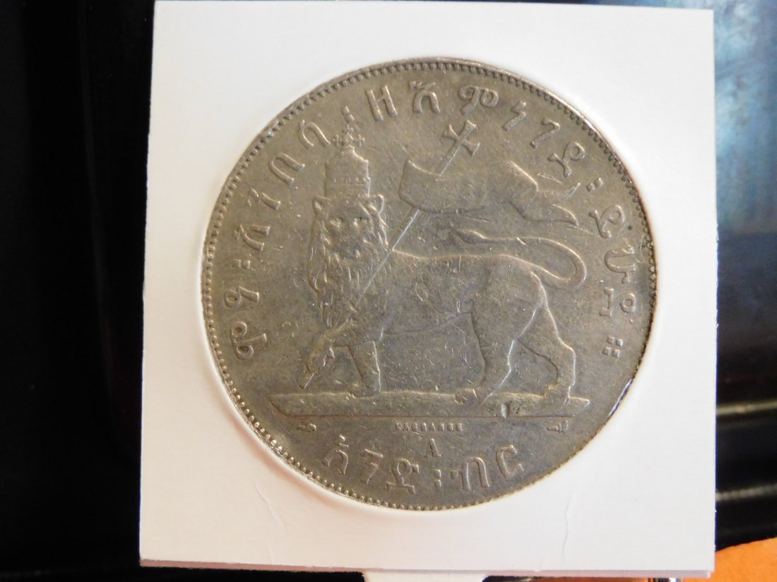  ETHIOPIA 1 BIRR 1889.GRADE-PLEASE SEE PHOTOS.   