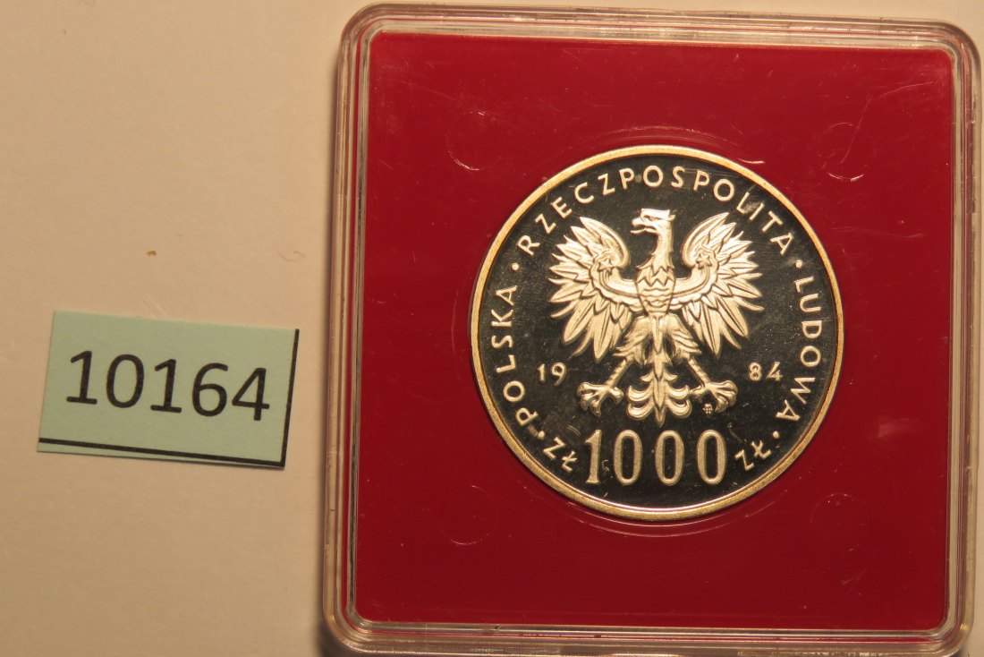  10164 Polen 1984 PROBA 1000 zt - 40 Jahre Volksrepublik   