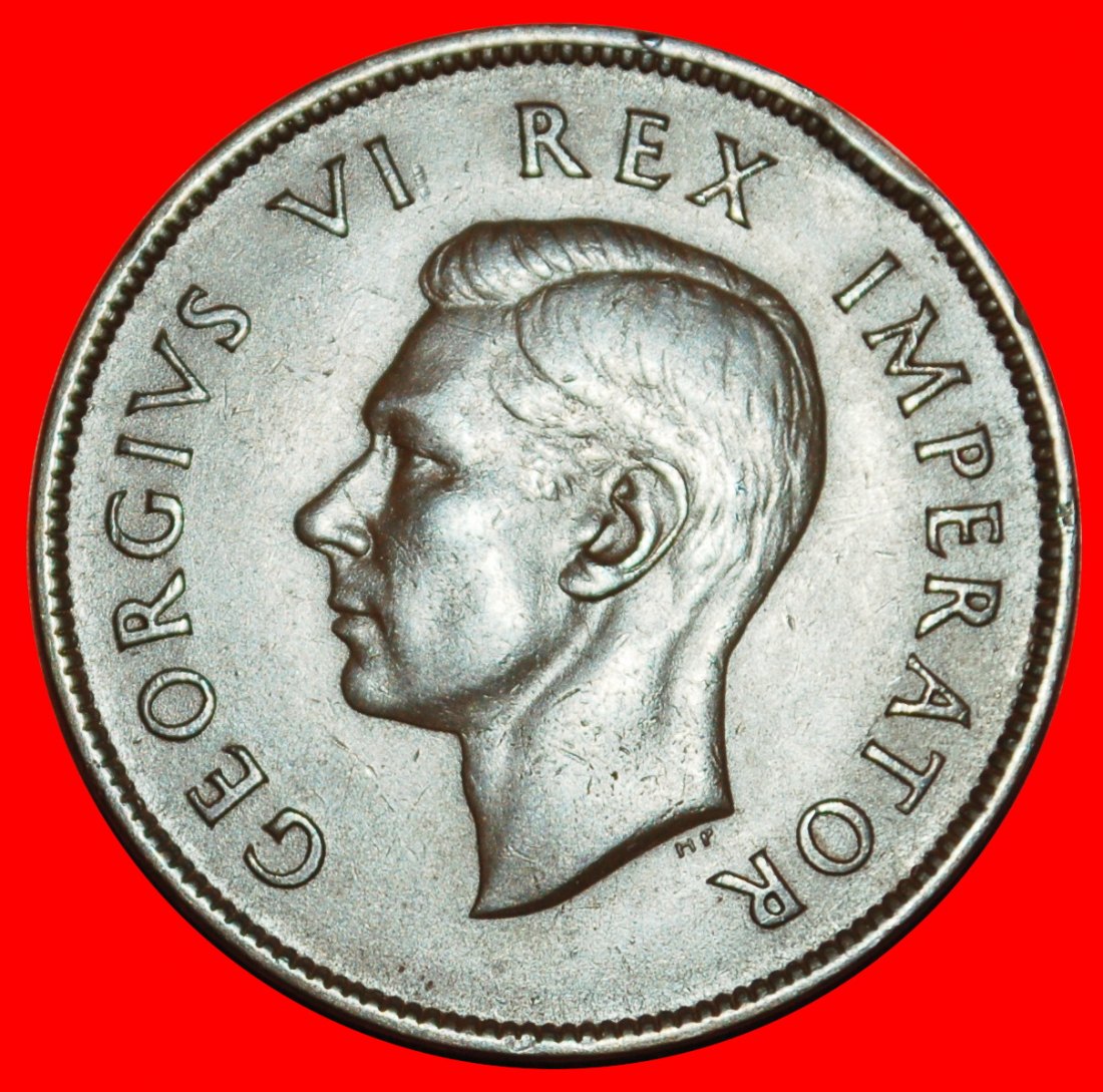  Ⰶ MET INDIEN (1937-1947): SÜDAFRIKA ★ 1 PENNY 1940 SCHIFF KRIEGSZEIT (1939-1945)! ★OHNE VORBEHALT!   