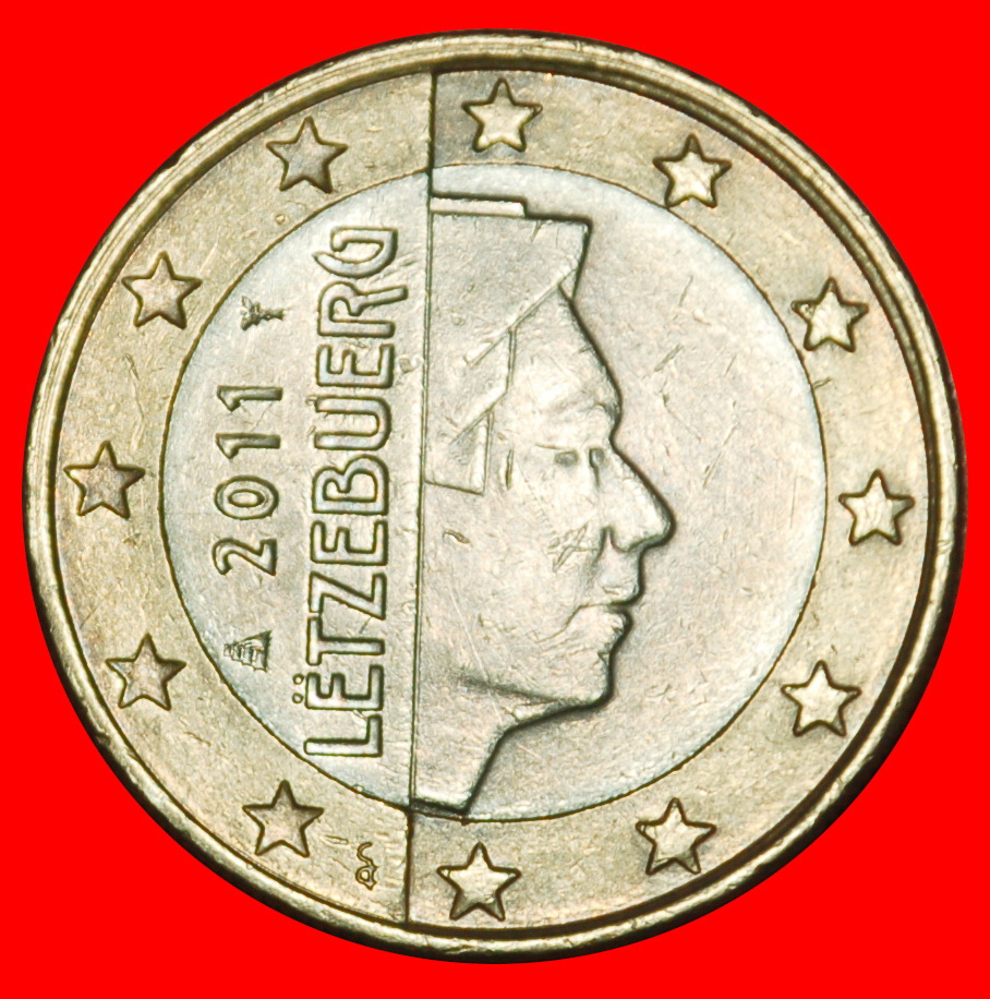  Ⰶ NIEDERLANDE NICHT-PHALLISCHE TYP (2007-2024): LUXEMBURG★1 EURO 2011! HENRI (2000-)★OHNE VORBEHALT!   