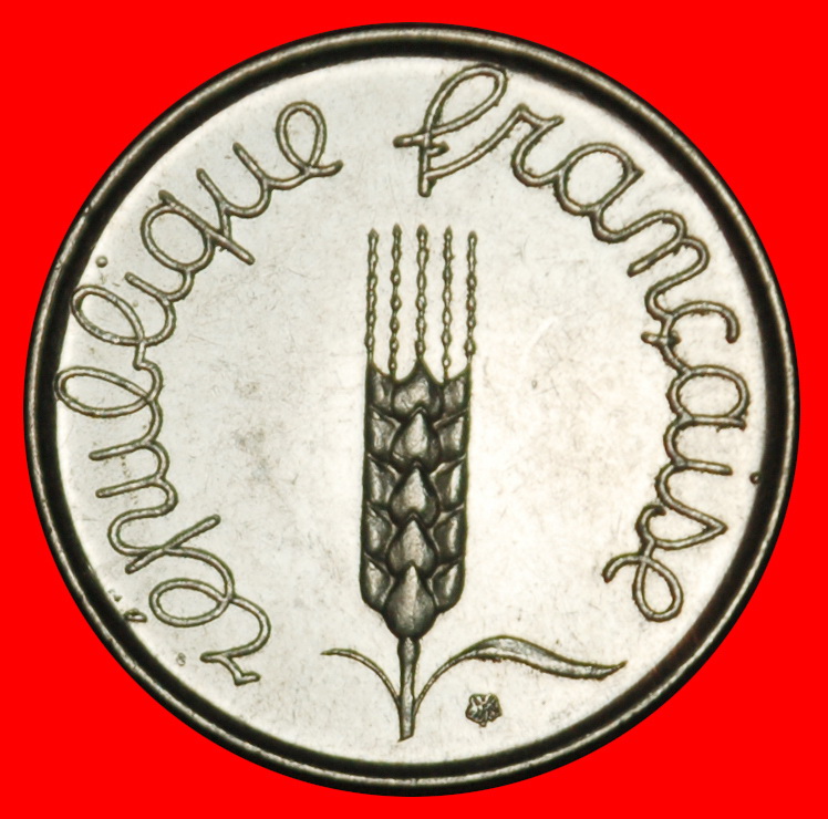  Ⰶ FIFTH REPUBLIC 1960-1964: FRANCE ★ 5 CENTIMES 1961 MINT LUSTRE!★LOW START★ NO RESERVE!   