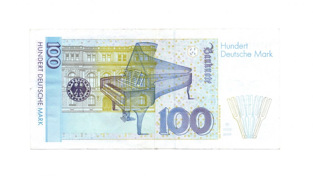  100 DM Deutschland 2.1.1996 GA_Z Rsbg.310 sehr guter Zustand, siehe Scan   