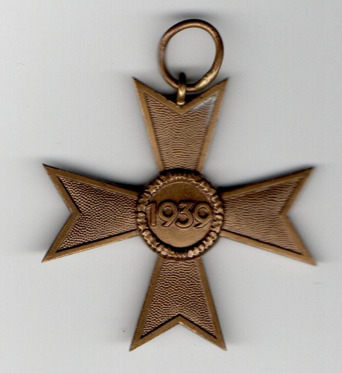  Kriegsverdienstkreuz 1939 Ausführung ohne Schwerter   