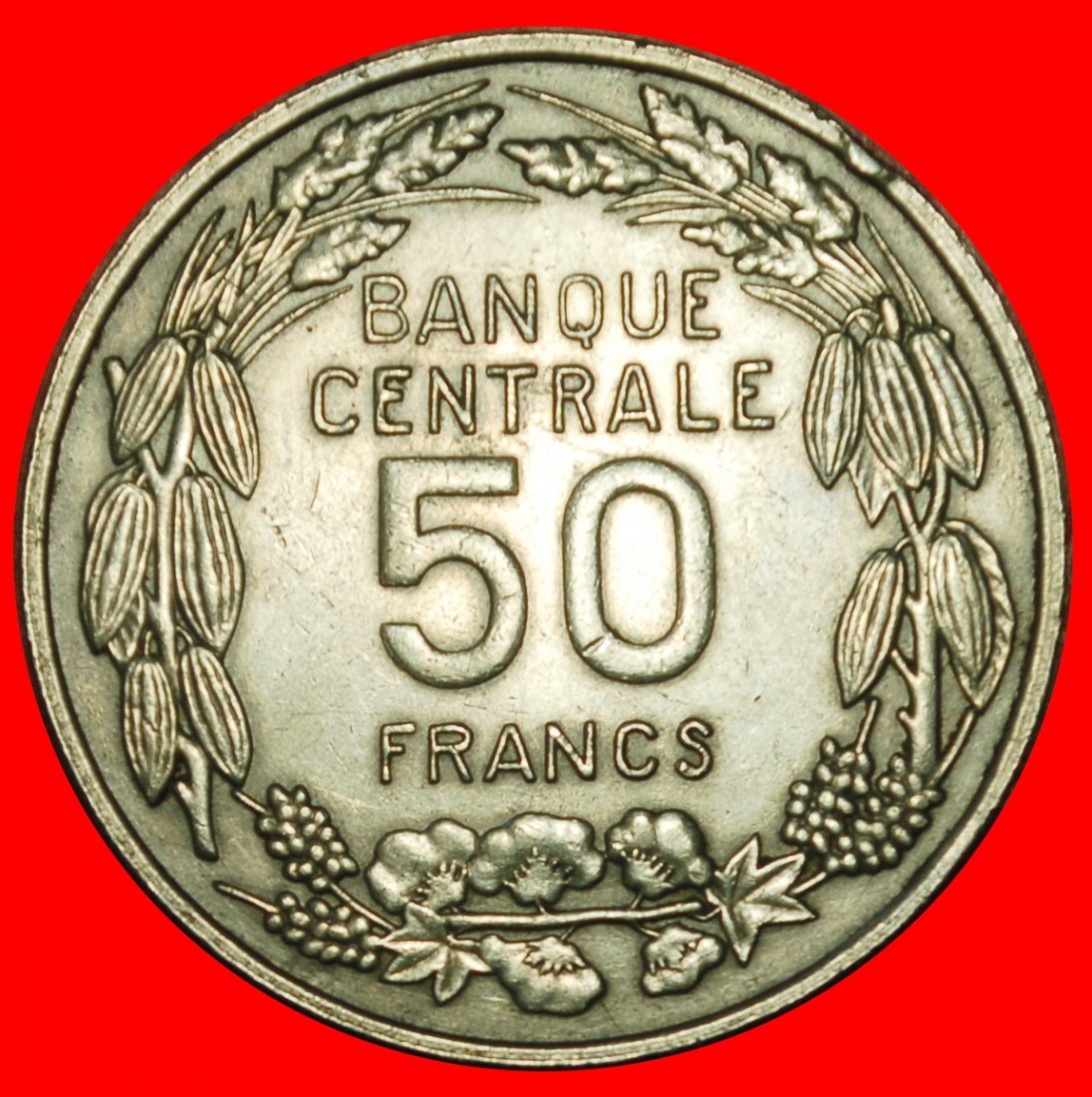  Ⰶ FRANCE: CAMEROON ★ 50 FRANCS 1960 3 ANTELOPES INDEPENDENCE!★LOW START ★ NO RESERVE!   