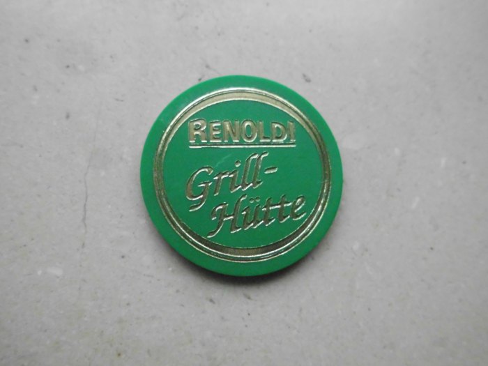  Jeton: Remoldi Grillhütte / Pfandmarke 1 €   