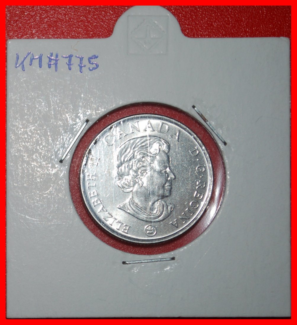  Ⰶ WAR 1914-1918: CANADA ★ 25 CENTS 2008 UNC LUSTRE! ELIZABETH II (1953-2022)★LOW START ★ NO RESERVE!   